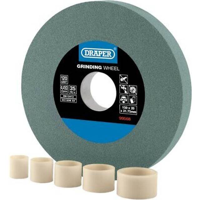 Silicon Carbide Bench Grinding Wheel, 150 x 20mm, 120 Grit