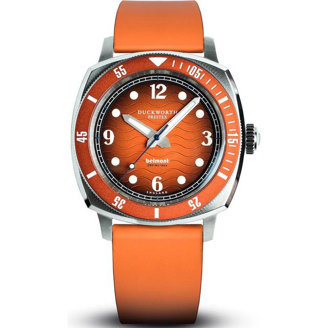 Duckworth Prestex Belmont Dive Orange Orange Rubber