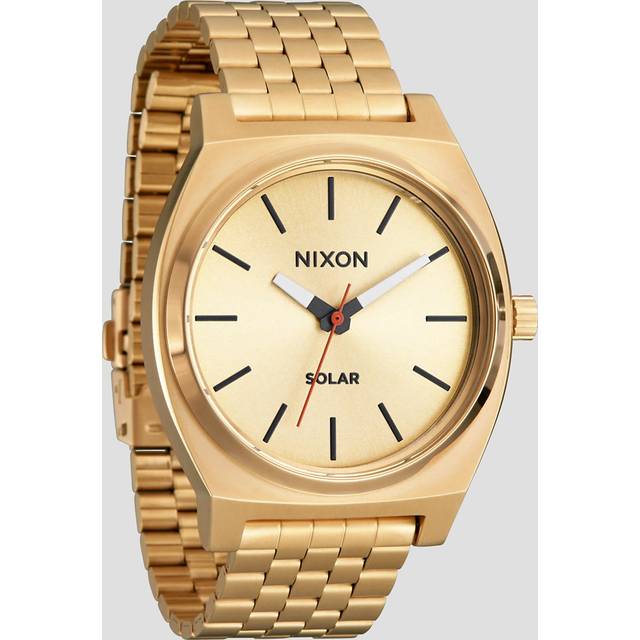 Watch Nixon Time Teller Solar - Doré