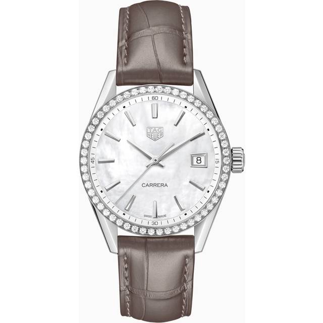 TAG Heuer Carrera kvartsur – diameter 36 mm WBK1316.FC8258, brun, 36 mm, Brun, 36 mm