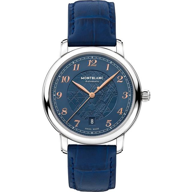 Montblanc Watch Star Legacy Automatic Date 39 Limited Edition - Blue
