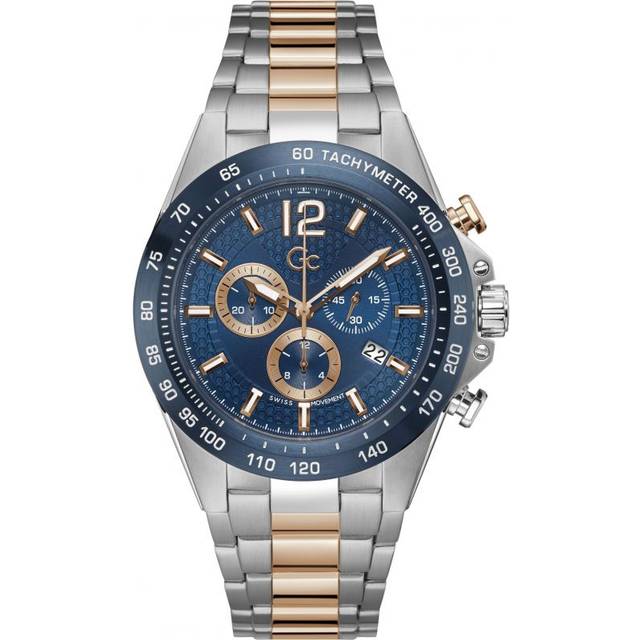 Gc Gents Audacious Chronograph 44mm Watch Z07004G7