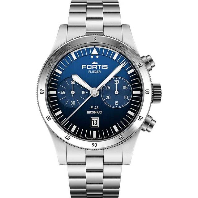 Fortis Flieger F-43 Bicompax Liberty Blue