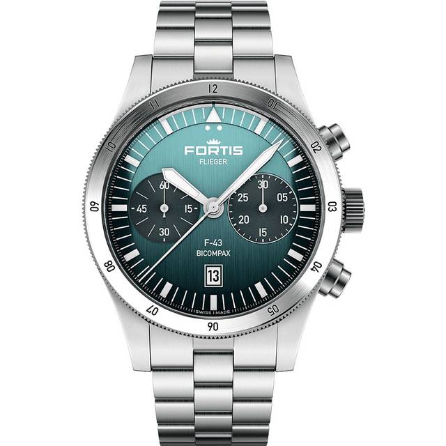 Fortis Flieger F-43 Bicompax Petrol