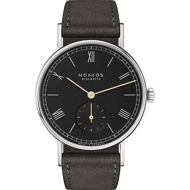 Nomos Glash&#xFC;tte Damenuhr Ludwig 33 Petit Noir 227 - silber