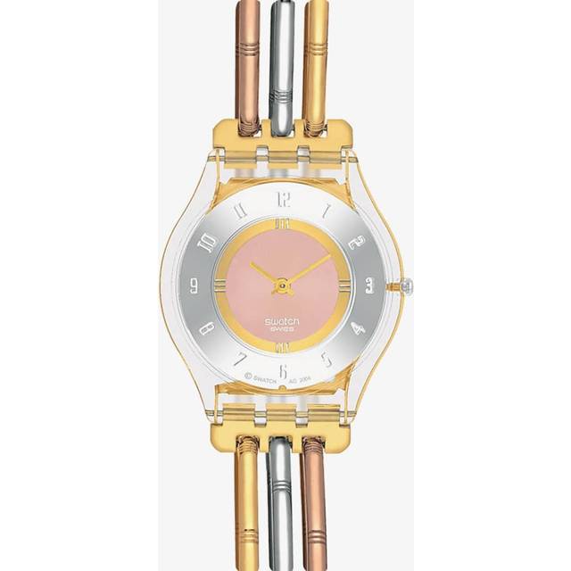 Swatch Skin Class Tri-Gold Quartz Ladies Watch SS08K101B