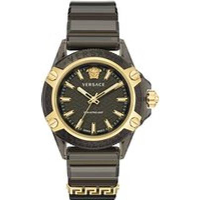 Versace, Watches, female, Yellow, ONE SIZE, Quartz Watch