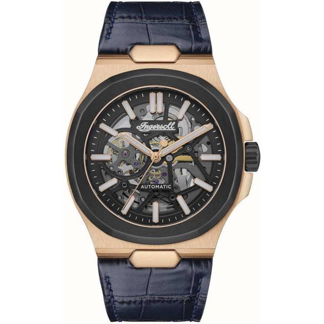 Ingersoll 1892 The Catalina Automatic I12506 - Herr - 42 mm - Analogt - Automatiskt - Mineralglas - Black (27 mm)