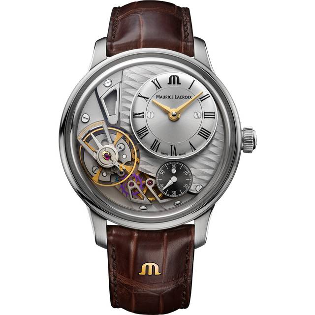 Maurice Lacroix Herrenuhr Masterpiece Gravity MP6118-SS001-115-1 - silber
