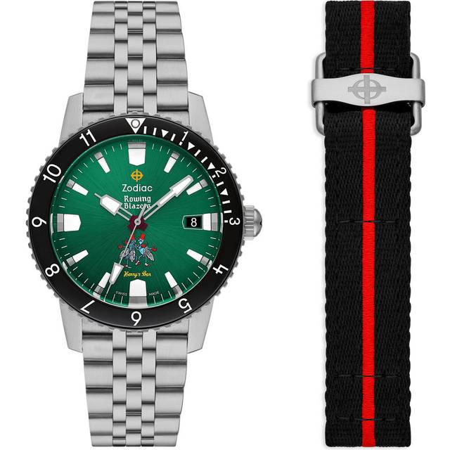 Zodiac Watch Super Sea Wolf Rowing Blazer Harrys Bar Limited Edition D