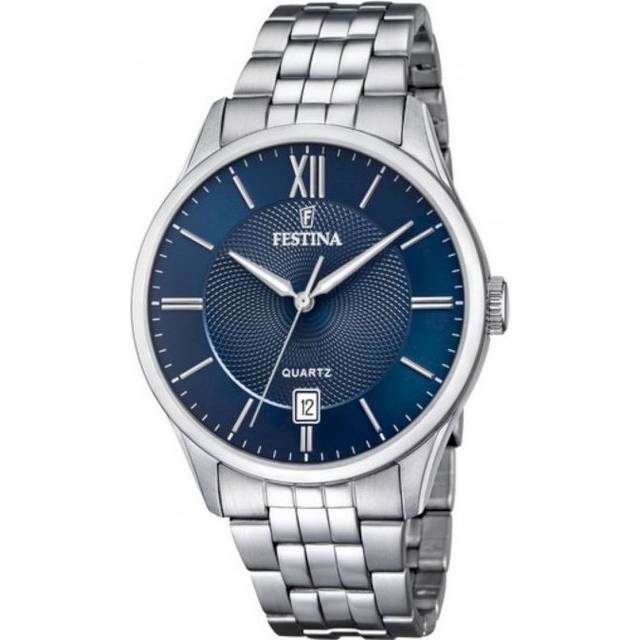 Festina Herr analog kvartsklocka med rostfritt stål armband F20425/2, Armband