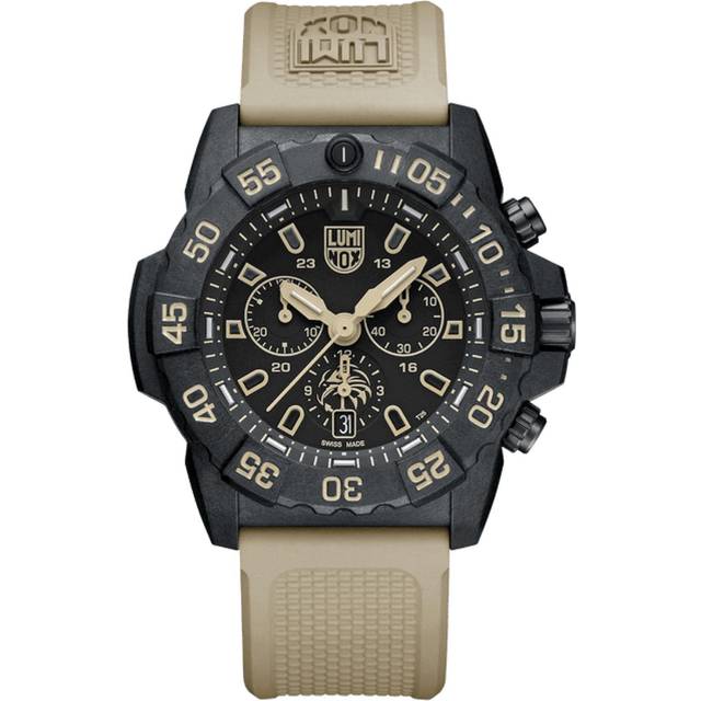 LUMINOX NAVY SEAL CHRONOGRAPH 3580 SERIES BLACK DIAL MENS WATCH XS.3590.NSF.SET
