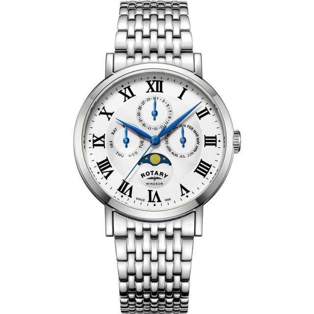 Rotary Watch Windsor Men D - Silver