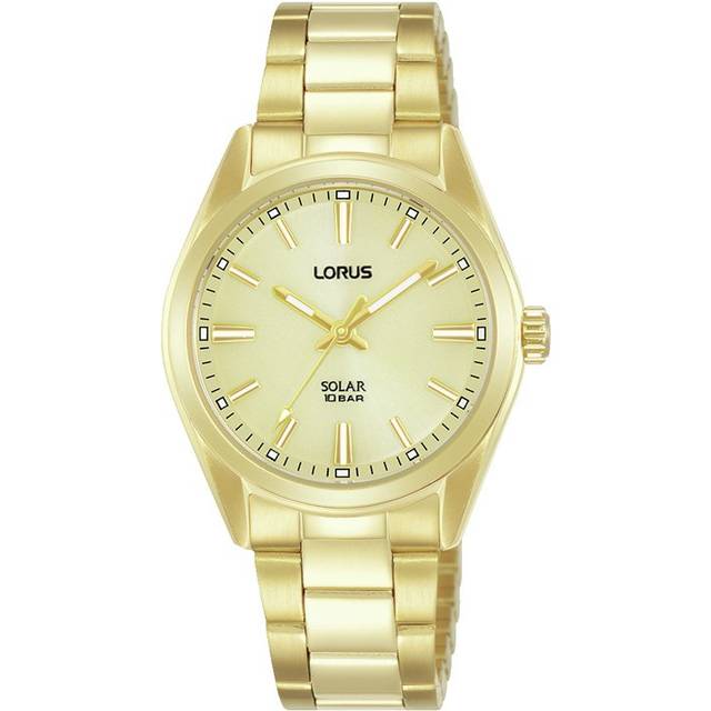 Lorus Ladies Gold Solar Powered Watch RY508AX9