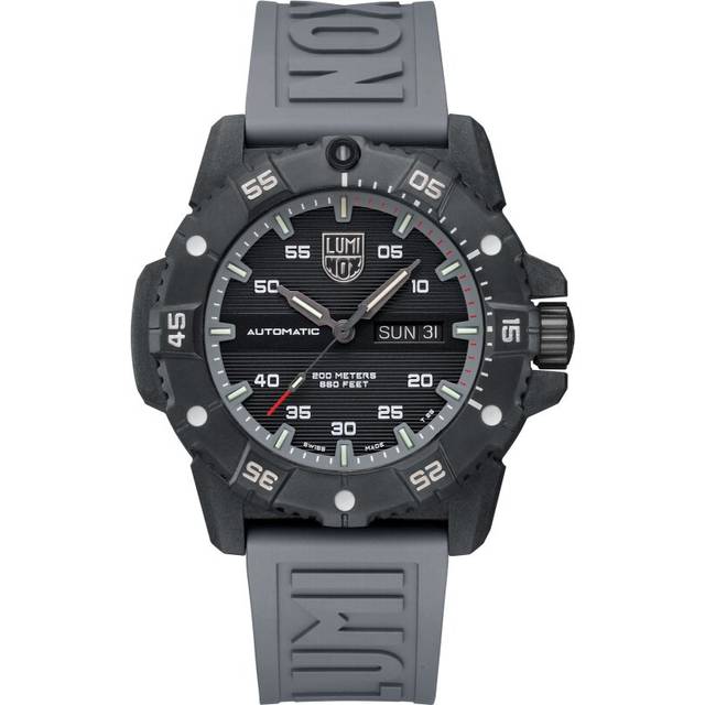 LUMINOX Master Carbon SEAL Automatic 45MM Men's Watch XS.3862 / XS3862 - Black - 45 mm