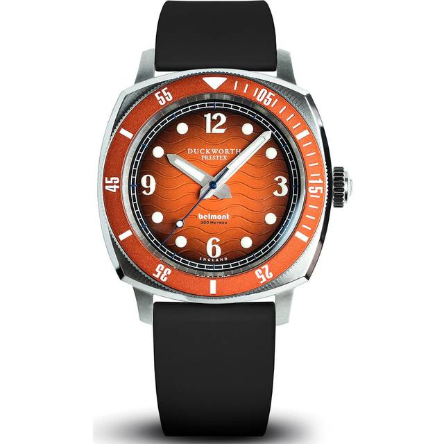 Duckworth Prestex Belmont Dive Orange Black Rubber