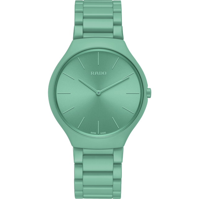 Rado Watch True Thinline Les Couleurs English Green Limited Edition - Green