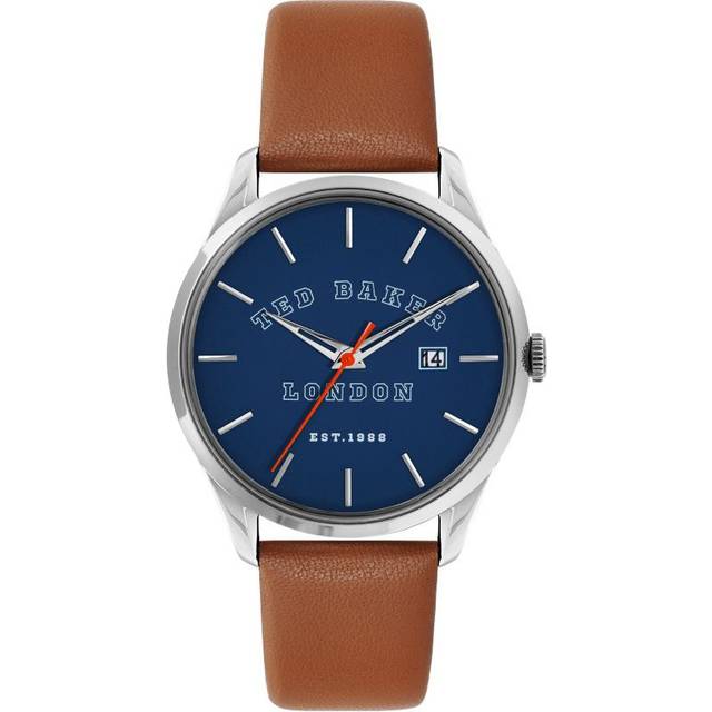 Gents Leytonn Stainless Steel Tan Watch BKPLTF207