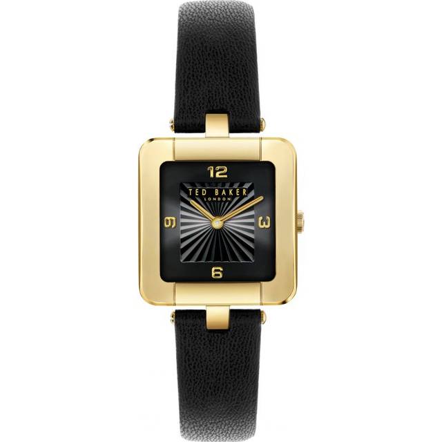 Ted Baker Mayse Black Dial Leather Strap Ladies Watch BKPMSS301