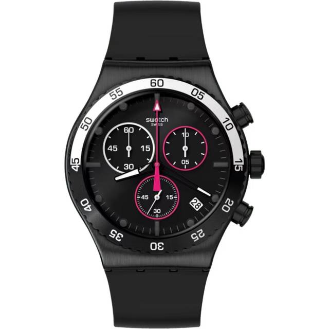 Swatch Magenta At Night Watch YVB413 - Black