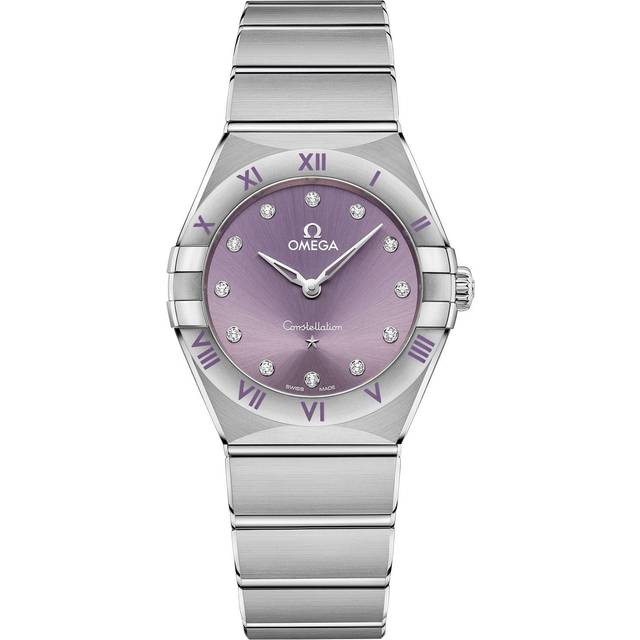 Constellation Co-Axial 28mm Ladies Watch Purple