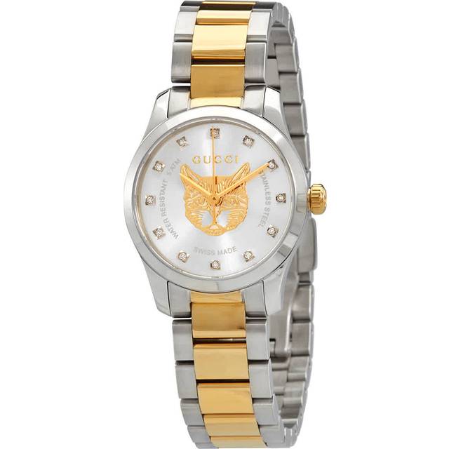 Gucci YA1265016 G-Timeless Two-Tone Ladies Watch
