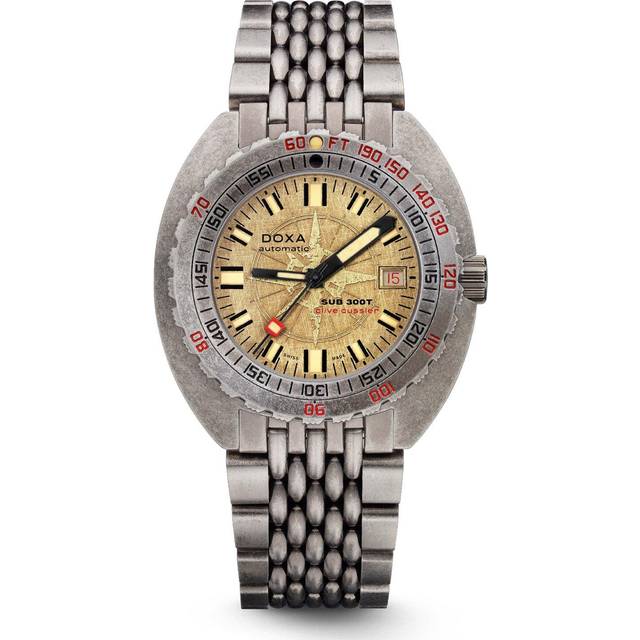 Doxa Sub 300T Clive Cussler Special Edition Automatic 42.5mm Mens Watch 840.80.031.15