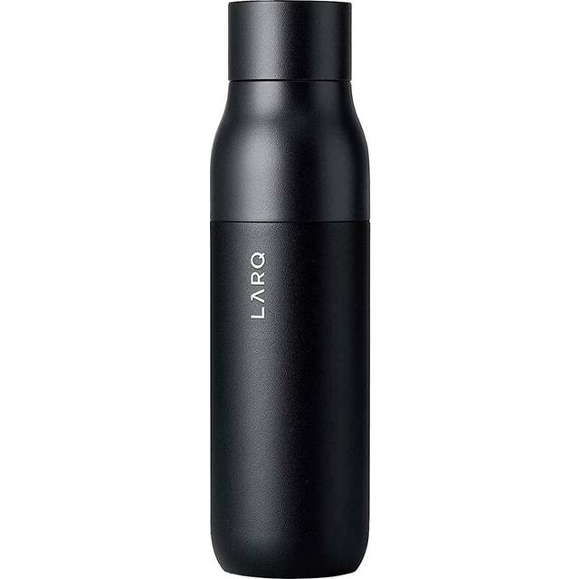 LARQ Bottle Twist Top 17 oz - Insulated Stainless Steel Water Bottle | Thermos BPA Free | Reusable Water Bottle for Camping Office and Travel | Keep D