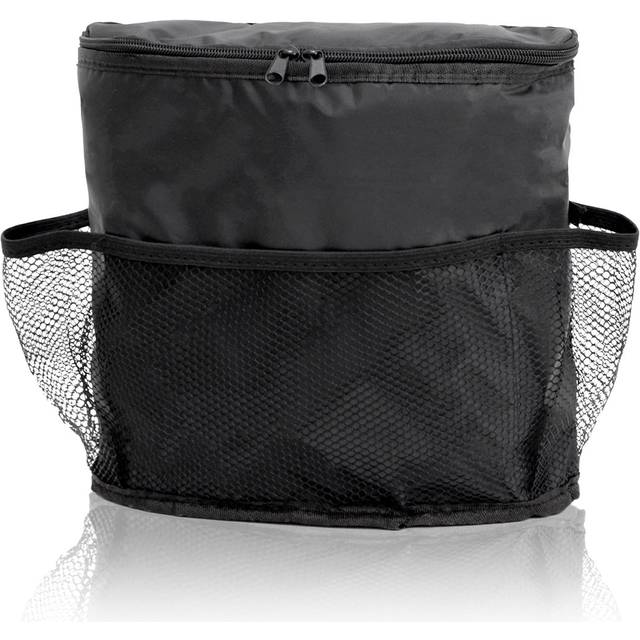 Eyepower - Cool Bag to hang on car seatback 25x26x12cm seat cooler organiser Black