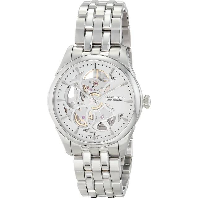 Hamilton Watch Jazzmaster Viewmatic Skeleton Lady - Silver