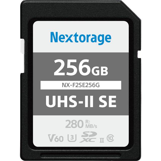 Nextorage V60 UHS-II SD Card SE Series (256GB)