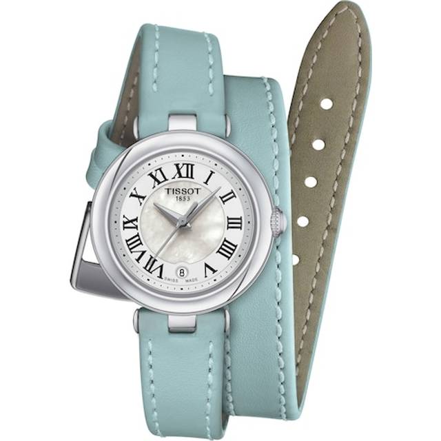 TISSOT Bellissima 26MM Small Lady XS Double Tour Strap Women's Watch T126.010.16.113.00 / T1260101611300 - White - 26 mm