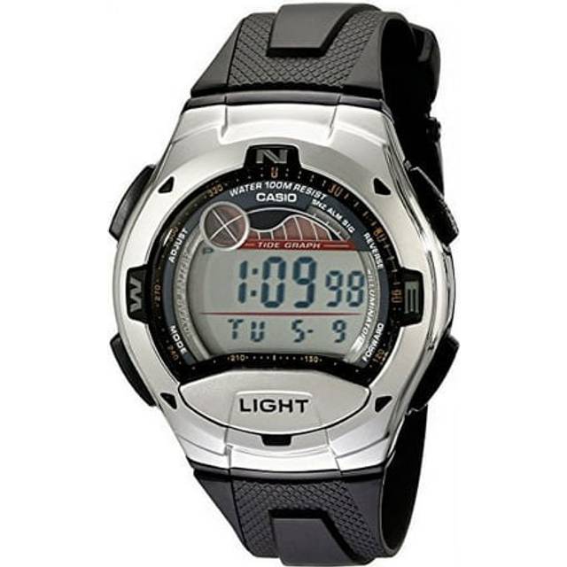 Casio Digital Alarm Chrono Stainless Steel A168WA-1WDF A168WA-1W Unisex Watch