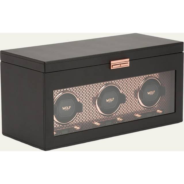 WOLF Axis Copper Triple Watch Roll 488416