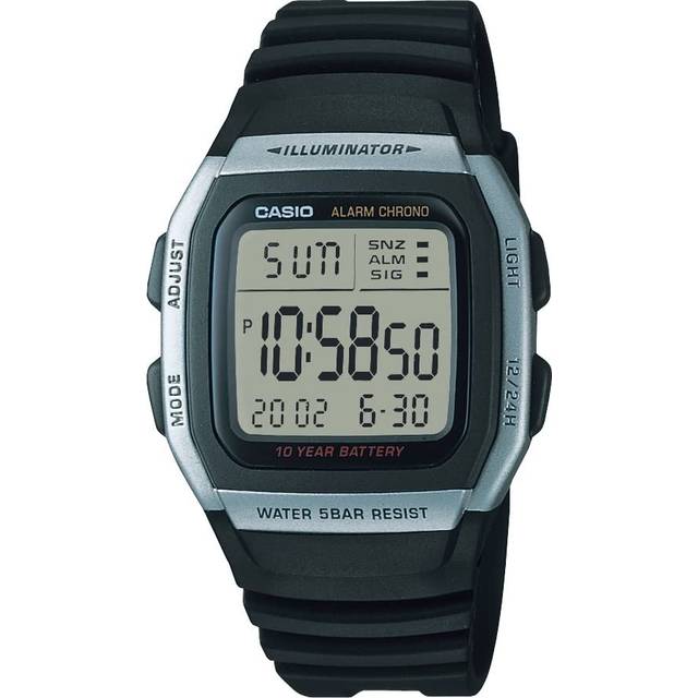 Casio Illuminator Multi-lingual Databank Dual Time Digital DB-36-1AV DB36-1AV Men's Watch