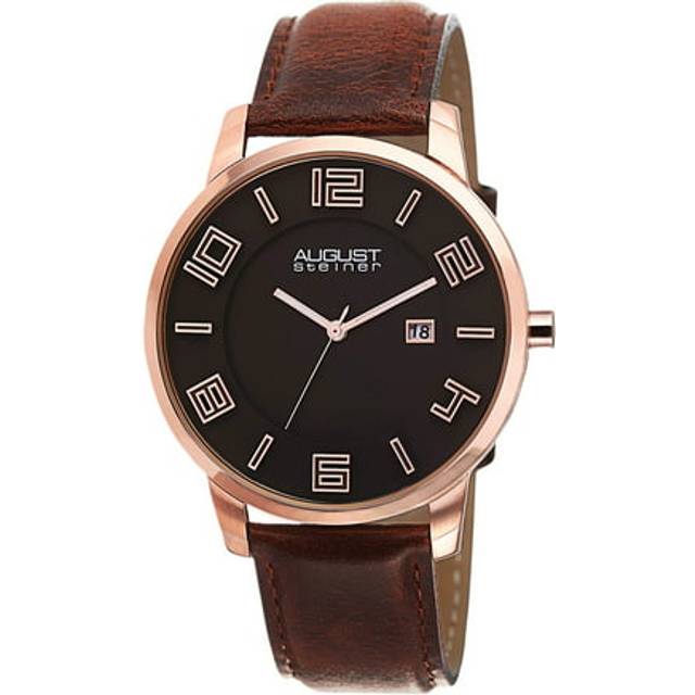 AS8108 Casual Watch Round Case - Metallics - One Size
