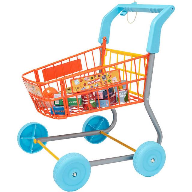 Shopping Trolley. Colourful Toy Shopping Trolley For Children Aged 3+. Equipped With Everything Needed For An Exciting Shopping Trip