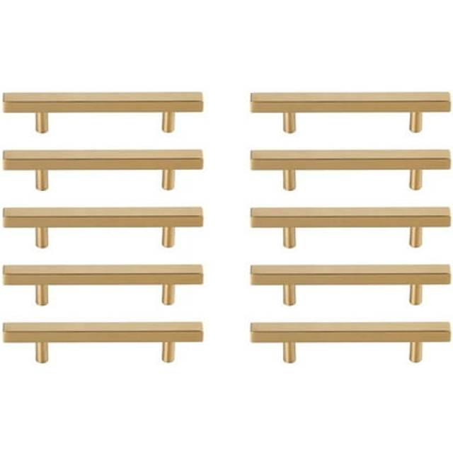 Dior 4 Center to Center Brass Bar Pull Multipack set of 10