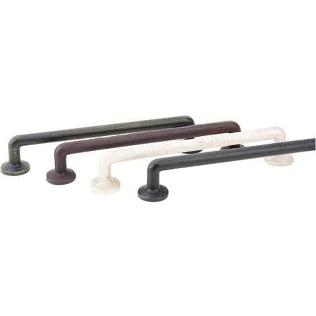 Emtek 86253FB 6 in. Center to Center Bronze Rod Cabinet Pull, Flat Black