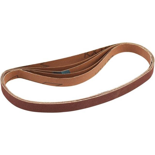 Draper 13mm x 457mm Aluminium Oxide Sanding Belts 13mm x 457mm 240g Pack of 5