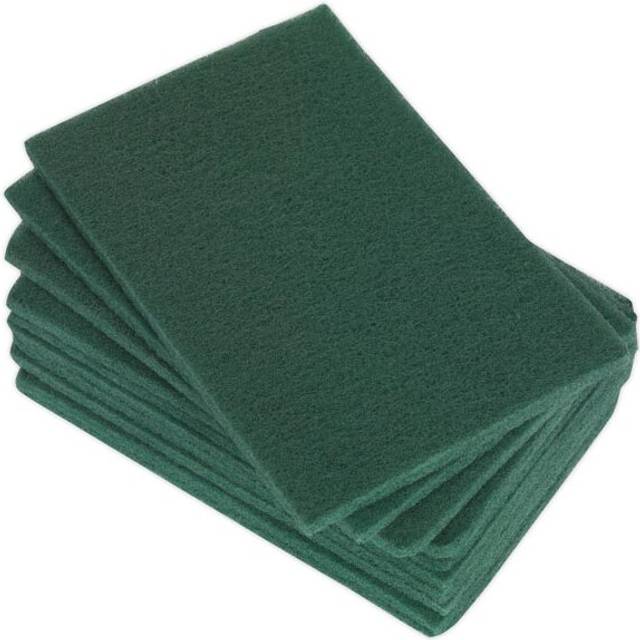 Sealey Abrasive Hand Pads Fine Pack of 10