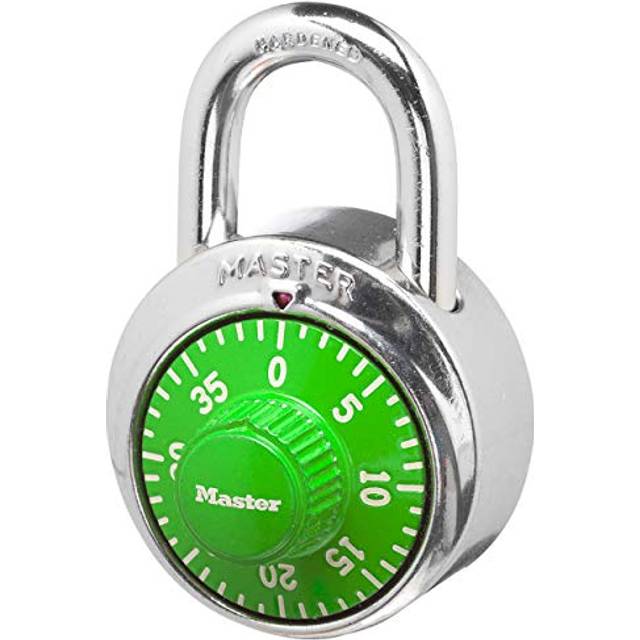 Master Lock 1505D Locker Lock Combination Padlock  1 Pack  Colors may vary