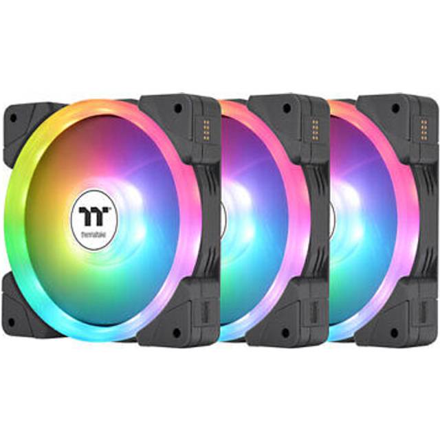 Thermaltake SWAFAN EX14 ARGB kylfläkt PC vit TT Premium Edition 3 fläktpaket