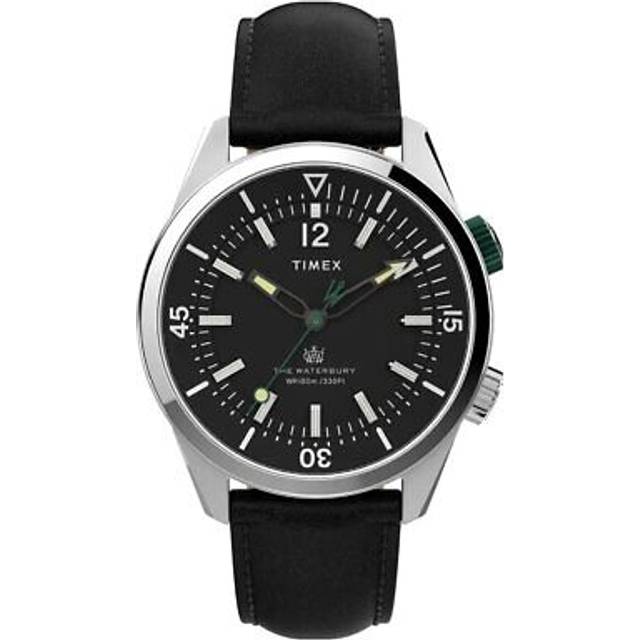 Timex Gents Waterbury Leather Strap Watch TW2V49800