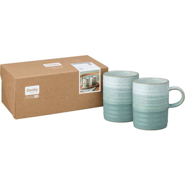 Denby - Kiln Mugg 41 Cl 2-pack - Grön