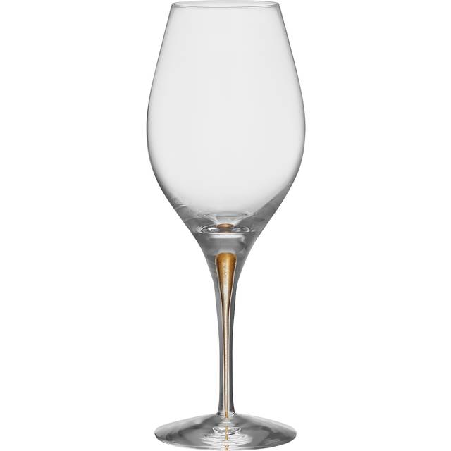Orrefors Intermezzo Balance vinglas 44 cl 2-pack Guld - Guldfärgad