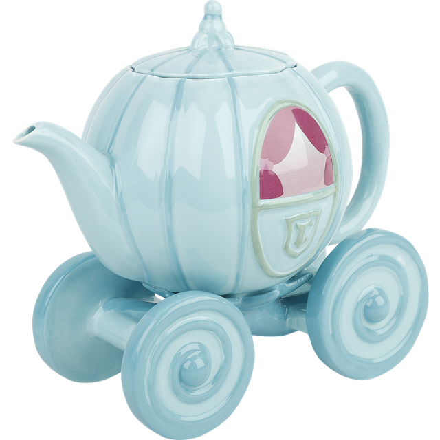Disney Cinderella Carriage Ceramic Premium Teapot