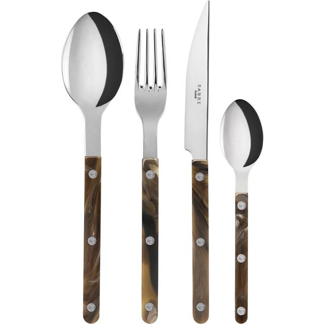 SABRE Paris Bistrot bestick 24 delar Buffalo - Brun