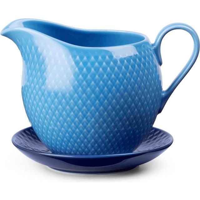 Lyngby Porcelæn Rhombe sauce jug 67 cl Blue