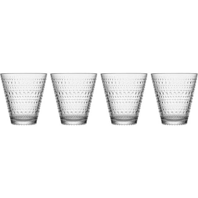 Iittala Kastehelmi glas 30 cl 4-pack Klar